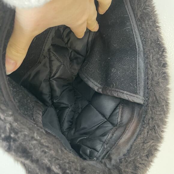 Vintage Broner Fur Winter Hat Unisex Made In The‎ USA Sz Large - Picture 6 of 7